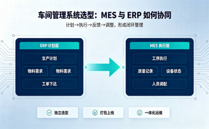 车间管理系统怎么选?ERP和MES打包上的好处