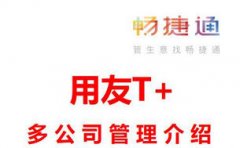 用友T+畅捷通软件之多公司管理