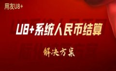 用友U8系统国际贸易用户的人民币结算解决方案